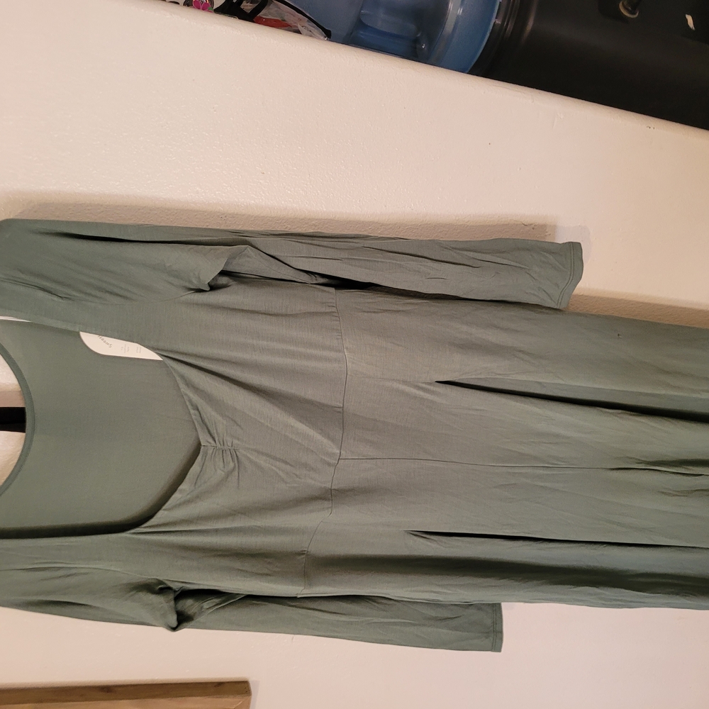 Elegant Green Jumpsuit